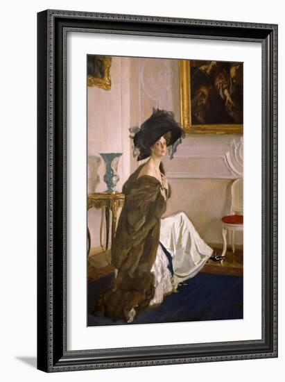 Portrait of Princess Olga Orlova, 1911-Valentin Alexandrovich Serov-Framed Giclee Print