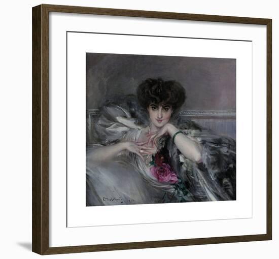 Portrait of Princess Radziwill, 1910-Giovanni Boldini-Framed Premium Giclee Print