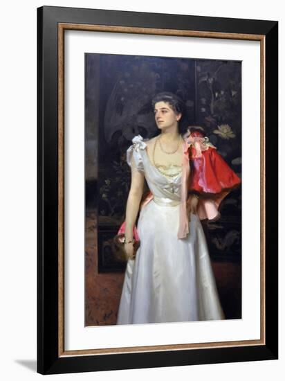 Portrait of Princess Sophie Illarionovna Demidoff (1871-195), Née Vorontsova-Dashkova, 1895-1897-John Singer Sargent-Framed Giclee Print