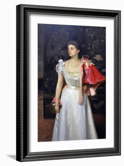 Portrait of Princess Sophie Illarionovna Demidoff (1871-195), Née Vorontsova-Dashkova, 1895-1897-John Singer Sargent-Framed Giclee Print