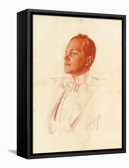 Portrait of Prokofiev, 1937-Alexander Yakovlev-Framed Premier Image Canvas