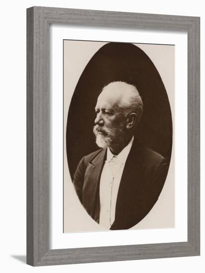 Portrait of Pyotr Ilyich Tchaikovsky-null-Framed Photographic Print