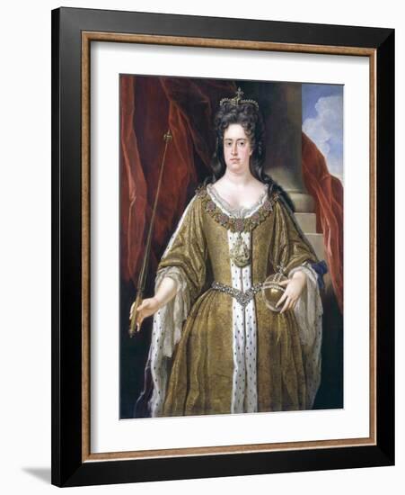 Portrait of Queen Anne-null-Framed Giclee Print