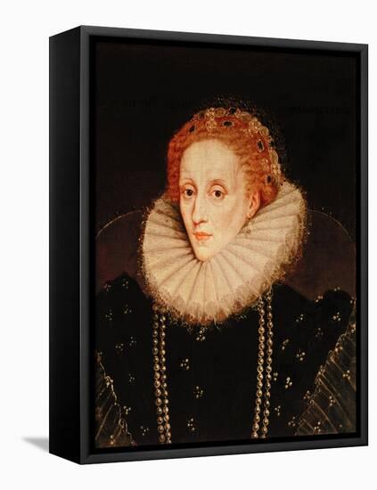 Portrait of Queen Elizabeth I (1533-1603)-Marcus Gheeraerts-Framed Premier Image Canvas