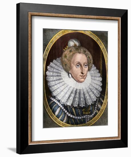 Portrait of Queen Elizabeth I-null-Framed Giclee Print