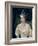 Portrait of Queen Elizabeth II wearing coronation robes and the Imperial State Crown-Lydia de Burgh-Framed Giclee Print