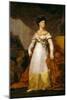 “ Portrait of Queen of Spain Mary Louise of Bourbon Parma (1751-1819) ” Painting by Francisco De Go-Francisco Jose de Goya y Lucientes-Mounted Giclee Print