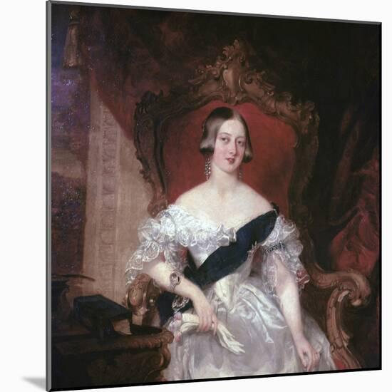 Portrait of Queen Victoria, 19th Century-Herbert Luther Smith-Mounted Giclee Print