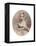 Portrait of Queen Victoria as a Child, 19th Century-null-Framed Premier Image Canvas