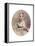 Portrait of Queen Victoria as a Child, 19th Century-null-Framed Premier Image Canvas