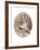 Portrait of Queen Victoria as a Child, 19th Century-null-Framed Giclee Print