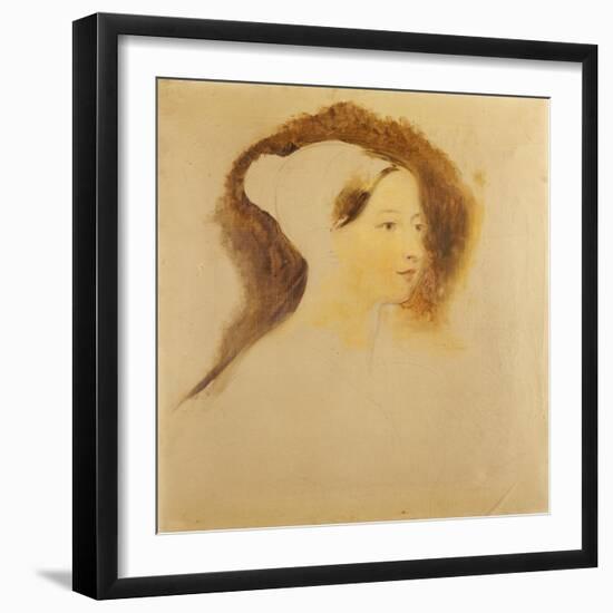 Portrait of Queen Victoria-Sir David Wilkie-Framed Giclee Print