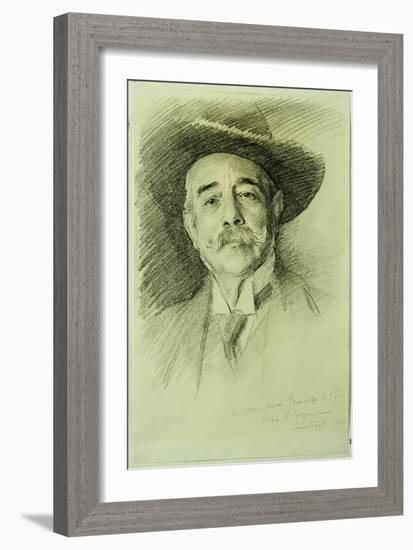 Portrait of Ramacho Ortigao, 1903-John Singer Sargent-Framed Giclee Print