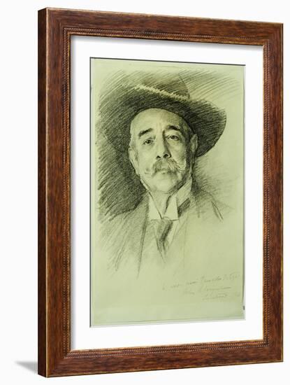 Portrait of Ramacho Ortigao, 1903-John Singer Sargent-Framed Giclee Print