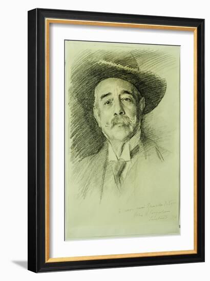 Portrait of Ramacho Ortigao, 1903-John Singer Sargent-Framed Giclee Print