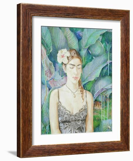 Portrait of Ranchero's Sister-In-Law, 1988-James Reeve-Framed Giclee Print