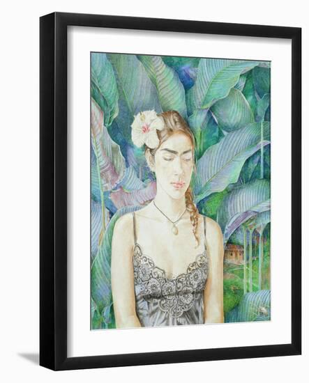 Portrait of Ranchero's Sister-In-Law, 1988-James Reeve-Framed Giclee Print