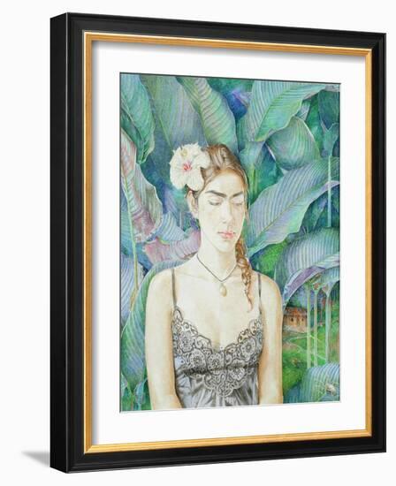 Portrait of Ranchero's Sister-In-Law, 1988-James Reeve-Framed Giclee Print