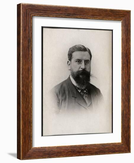 Portrait of Raoul Pugno (1852-1914), French composer, teacher, organist, and pianist-French Photographer-Framed Giclee Print