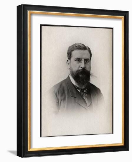 Portrait of Raoul Pugno (1852-1914), French composer, teacher, organist, and pianist-French Photographer-Framed Giclee Print