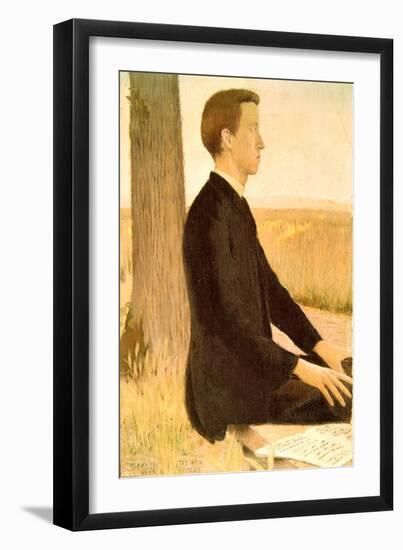 Portrait of Raphael Lemeunier, 1889-Maurice Denis-Framed Giclee Print