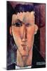 Portrait of Raymond-Amedeo Modigliani-Mounted Art Print