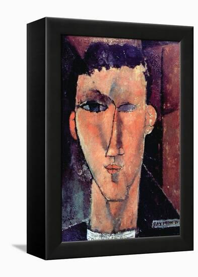 Portrait of Raymond-Amedeo Modigliani-Framed Stretched Canvas