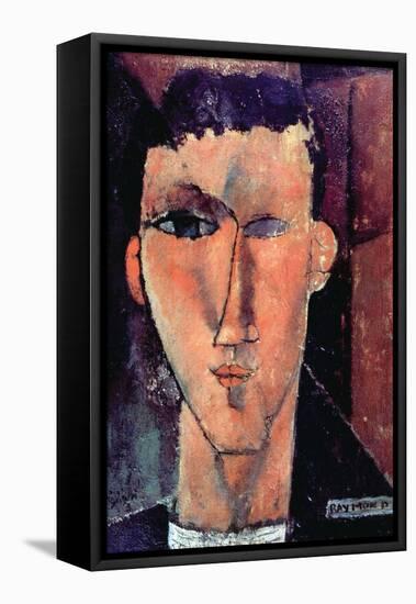 Portrait of Raymond-Amedeo Modigliani-Framed Stretched Canvas