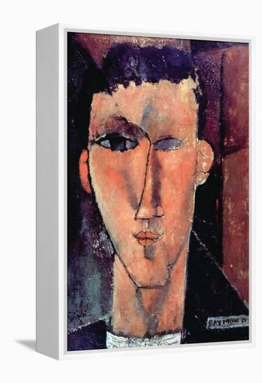 Portrait of Raymond-Amedeo Modigliani-Framed Stretched Canvas