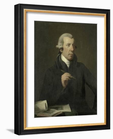 Portrait of Reinier Vinkeles-Charles Howard Hodges-Framed Art Print