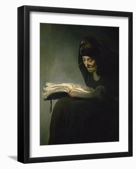 Portrait of Rembrandt's Mother-Rembrandt van Rijn-Framed Giclee Print