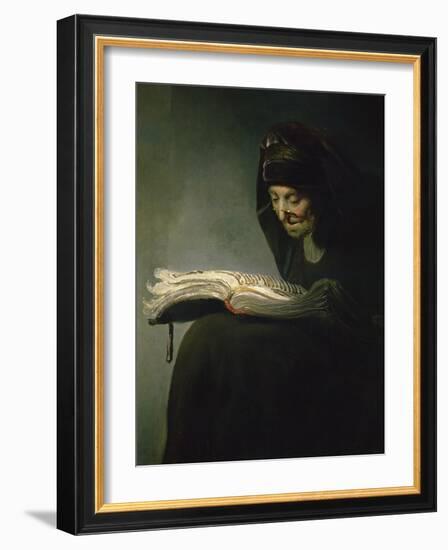 Portrait of Rembrandt's Mother-Rembrandt van Rijn-Framed Giclee Print