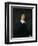 Portrait of Rene Descartes (1596-1650) c.1649-Frans Hals-Framed Giclee Print