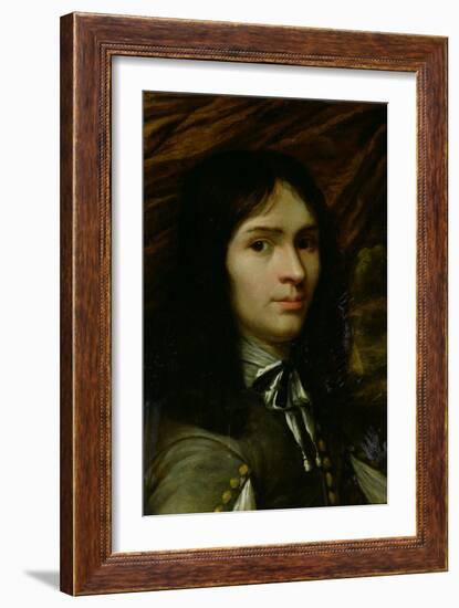 Portrait of Rene Descartes (1596-1650)-null-Framed Giclee Print