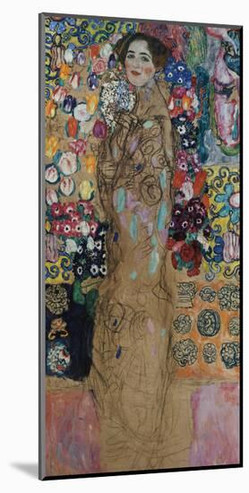 Portrait of Ria Munk III (Frauenbildnis)-Gustav Klimt-Mounted Premium Giclee Print