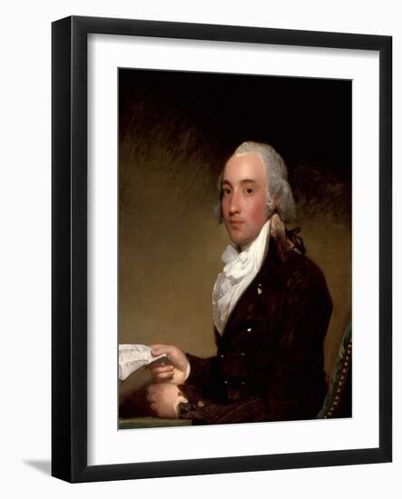 Portrait of Richard Barrington, Later Fourth Viscount Barrington, c.1793-94-Gilbert Stuart-Framed Giclee Print