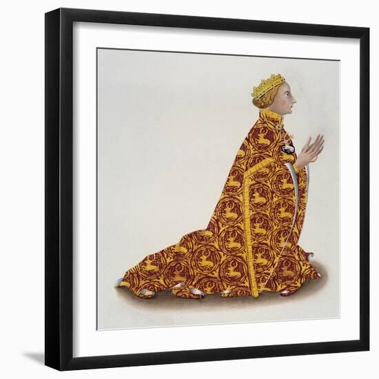 Portrait of Richard II, King of England-null-Framed Giclee Print