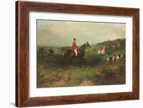 Portrait of Richard James Streatfeild (1844-1931)-George Earl-Framed Giclee Print