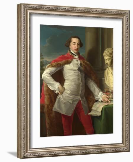 Portrait of Richard Milles of Nackington, 1760S-Pompeo Girolamo Batoni-Framed Giclee Print