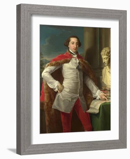 Portrait of Richard Milles of Nackington, 1760S-Pompeo Girolamo Batoni-Framed Giclee Print