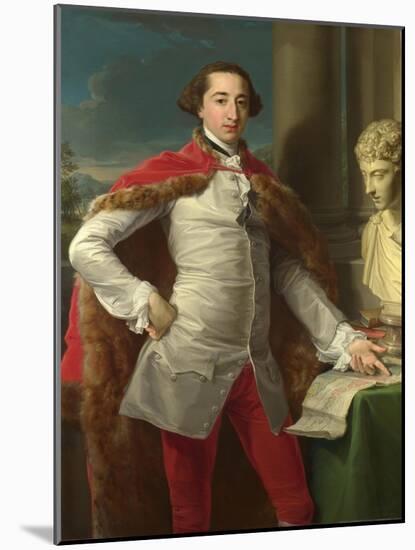 Portrait of Richard Milles of Nackington, 1760S-Pompeo Girolamo Batoni-Mounted Giclee Print