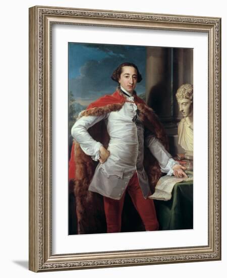 Portrait of Richard Milles-Pompeo Batoni-Framed Giclee Print