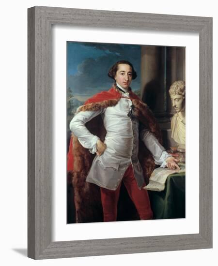 Portrait of Richard Milles-Pompeo Batoni-Framed Giclee Print