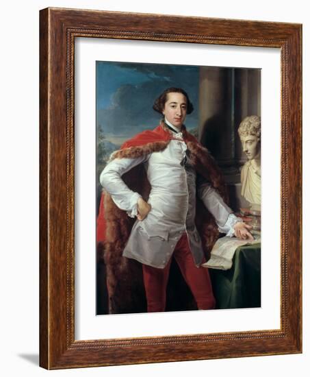 Portrait of Richard Milles-Pompeo Batoni-Framed Giclee Print