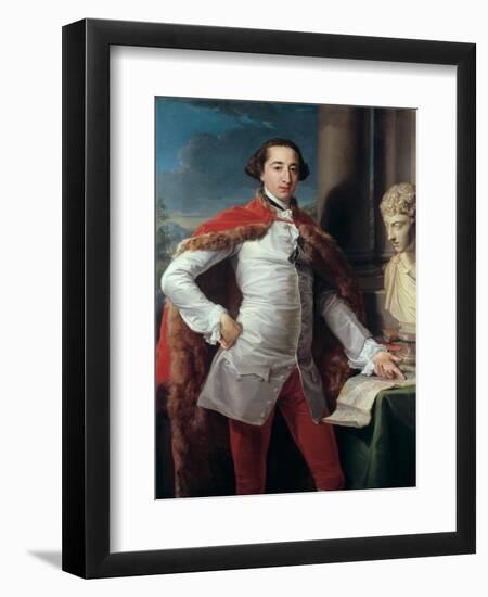 Portrait of Richard Milles-Pompeo Batoni-Framed Giclee Print