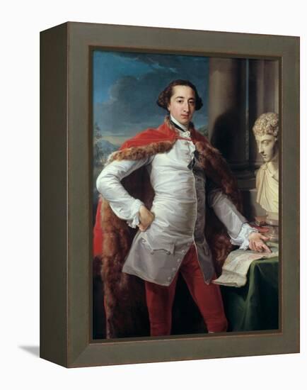 Portrait of Richard Milles-Pompeo Batoni-Framed Premier Image Canvas