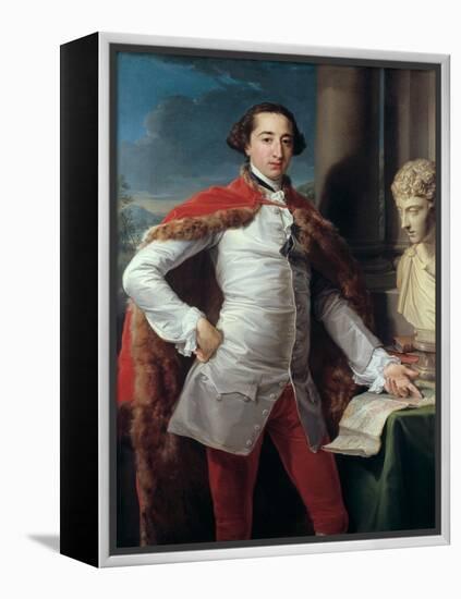 Portrait of Richard Milles-Pompeo Batoni-Framed Premier Image Canvas