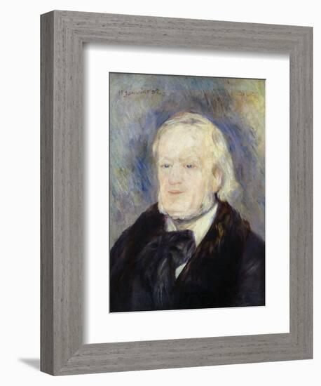 Portrait of Richard Wagner (1813-83) 1882-Pierre-Auguste Renoir-Framed Giclee Print