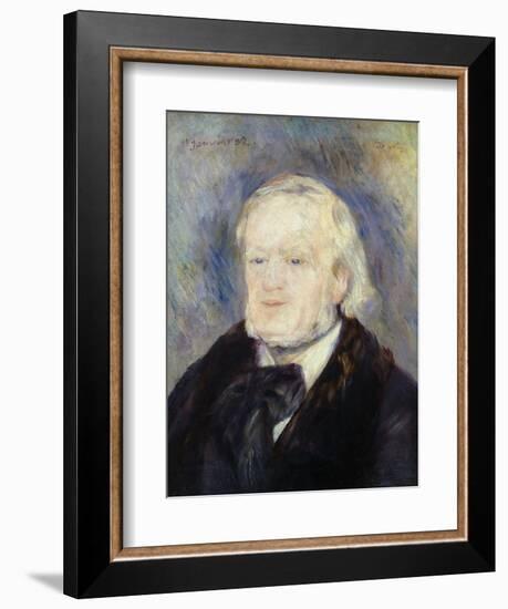 Portrait of Richard Wagner (1813-83) 1882-Pierre-Auguste Renoir-Framed Giclee Print