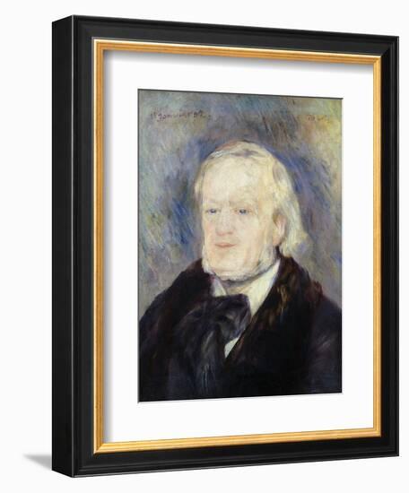 Portrait of Richard Wagner (1813-83) 1882-Pierre-Auguste Renoir-Framed Giclee Print